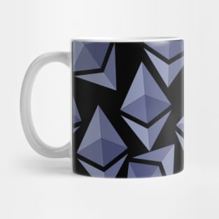 Ethereum (ETH) Logo HODL Pattern Mug